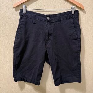 Men’s Size 29 Volcom True To This Faded Black Chino Skater Shorts